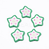 Handmade Polymer Clay Cabochons CLAY-T016-18B-1