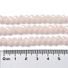 Baking Paint Imitation Jade Glass Bead Strands DGLA-A034-J10mm-A41-5