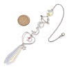 Alloy Planet Moon Hanging Ornaments HJEW-JM02622-3