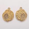 Tibetan Style Alloy Pendants TIBEP-A14120-AG-LF-2
