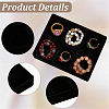 6 Grids Velvet Jewelry Display Trays ODIS-SP0002-24C-02-5