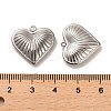 Non-Tarnish 304 Stainless Steel Pendants STAS-L022-032P-01-3