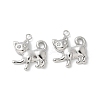 304 Stainless Steel Rhinestone Pendants STAS-Z122-47P-1
