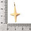 304 Stainless Steel Rhinestone Pendants STAS-B094-19G-3