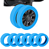 18Pcs Silicone Luggage Wheels Protectors Cover FIND-OC0013-86B-1