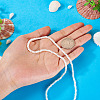 1 Strand Natural Trochus Shell Rondelle Beads Strands SSHEL-TA0001-16A-6