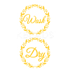PVC Wall Stickers DIY-WH0228-320-9