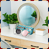 2-Row Acrylic Wall Mounted Mail Display Stands DIY-WH0430-738-6