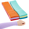 BENECREAT 6Pcs 6 Colors Polyester Elastic Ribbing Fabric for Cuffs DIY-BC0006-53B-1