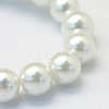Baking Painted Glass Pearl Round Bead Strands HY-Q003-10mm-01-3