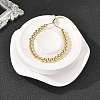 Rack Plating Brass Round Beaded Slider Bracelet for Women X-BJEW-B066-01A-01-4