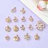 150Pcs 15 Styles Rack Plating Iron Pendants IFIN-YW0003-54-2
