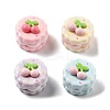 Cute Mini Cartoon Food Series Resin Cabochons CRES-I038-02D-1