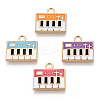 Eco-Friendly Zinc Alloy Charms X-FIND-N048-59-NR-1