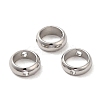 Non-Tarnish 201 Stainless Steel Bead Frames STAS-O130-06P-D-1