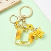 Resin & Alloy Enamel Keychain X1-KEYC-YW00134-04-1