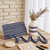 Polyester Centipede Braided Wavy Ribbon OCOR-WH0070-319C-4