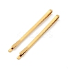Ion Plating(IP) 304 Stainless Steel Hair Bobby Pins M043-01G-4