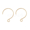 Ion Plating(IP) 316 Surgical Stainless Steel Earring Hooks STAS-D183-03G-01-1