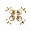 Tibetan Style Toggle Clasps LS-X-GLF0026Y-2