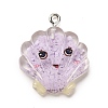 Marine Animal Series Resin Pendants RESI-Q012-01A-05-1