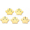 PVD Vacuum Plating 304 Stainless Steel Charms LS-STAS-N092-46G-1