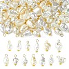 65Pcs 13 Styles ABS Plastic Imitation Pearl Pendants PALLOY-CJ00169-1