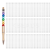 100Pcs 304 Stainless Steel Special Extended Rods for Ballpoint Pens FIND-FG0005-14B-1