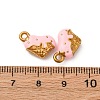 304 Stainless Steel Enamel Charms STAS-Q363-12C-G-3
