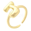 Rack Plating Brass Open Cuff Rings RJEW-S394-01G-J-2