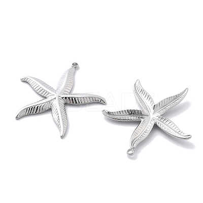 Anti-Tarnish 304 Stainless Steel Pendants STAS-R130-67P-1
