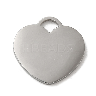 Non-Tarnish 304 Stainless Steel Pendants STAS-K270-06P-1