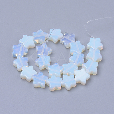 Opalite Beads Strands X-G-R451-08D-1