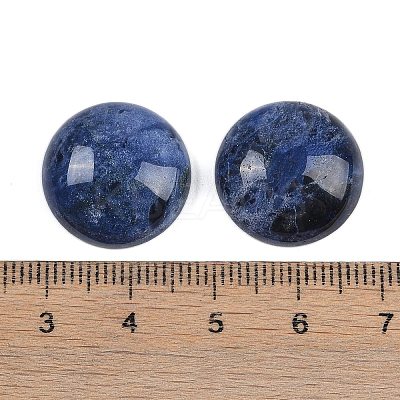 Natural Sodalite Cabochons G-T020-18mm-33-1