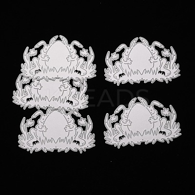 Easter Egg & Bunny Carbon Steel Cutting Dies Stencils DIY-A008-12-1