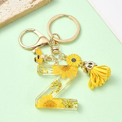 Resin & Alloy Enamel Keychain KEYC-YW00134-26-1