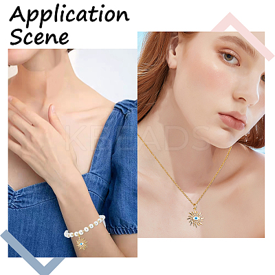 5Pcs Rack Plating Brass Micro Pave Cubic Zirconia Pendants KK-BBC0009-01-1