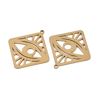 201 Stainless Steel Pendants STAS-I364-03G-1