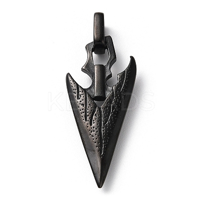 304 Stainless Steel Pendants STAS-D067-12EB-1