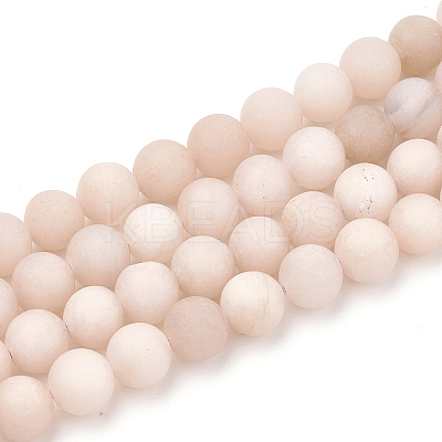 Natural White Jade Beads Strands G-T106-250-1-1