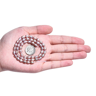 Natural Cultured Freshwater Pearl Beads Strands PEAR-N012-04Q-1