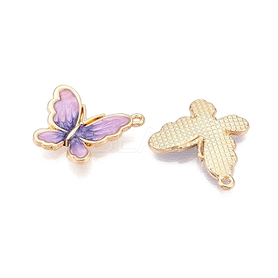 Rack Plating Alloy Enamel Pendants LS-ENAM-N056-364KCG-03-1
