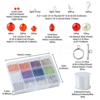 DIY Halloween Bracelet Making Kit DIY-FS0004-59-1