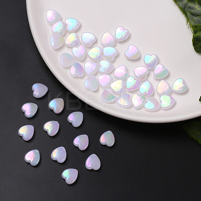 100Pcs Eco-Friendly Transparent Acrylic Beads TACR-YW0001-07H-1