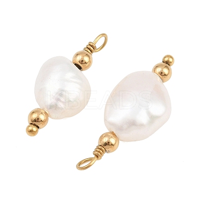 Natural Baroque Keshi Pearl Pendants PA-CBA0A45-04G-1