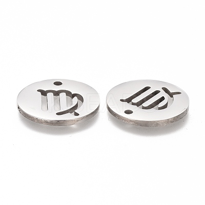 Tarnish Resistant 201 Stainless Steel Pendants STAS-Z001-B-02P-1