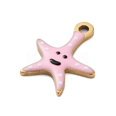 Ion Plating(IP) 201 Stainless Steel Charms STAS-A101-01C-03G-1