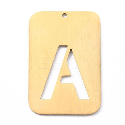Ion Plating(IP) 304 Stainless Steel Pendants STAS-K216-49A-G-1