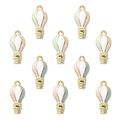 Alloy Enamel Pendants ENAM-YW0002-21B-1