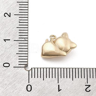 Brass Micro Pave Cubic Zirconia Pendants KK-M306-06G-04-1
